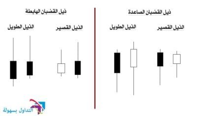 نماذج البرايس أكشن: أفضل ستة أنواع من ذيل القضبان للشموع اليابانية